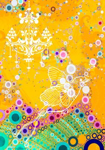 Classy Bird, 2014, (digitaalinen sekamediafonografia)